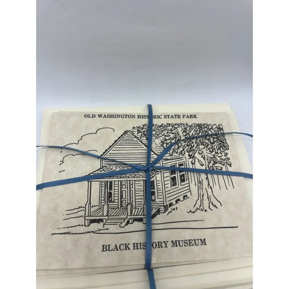 Old Washington Historic State Park Arkansas Notecards Lot 2 Packs Black History